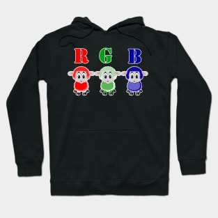 R G B Sheep Hoodie